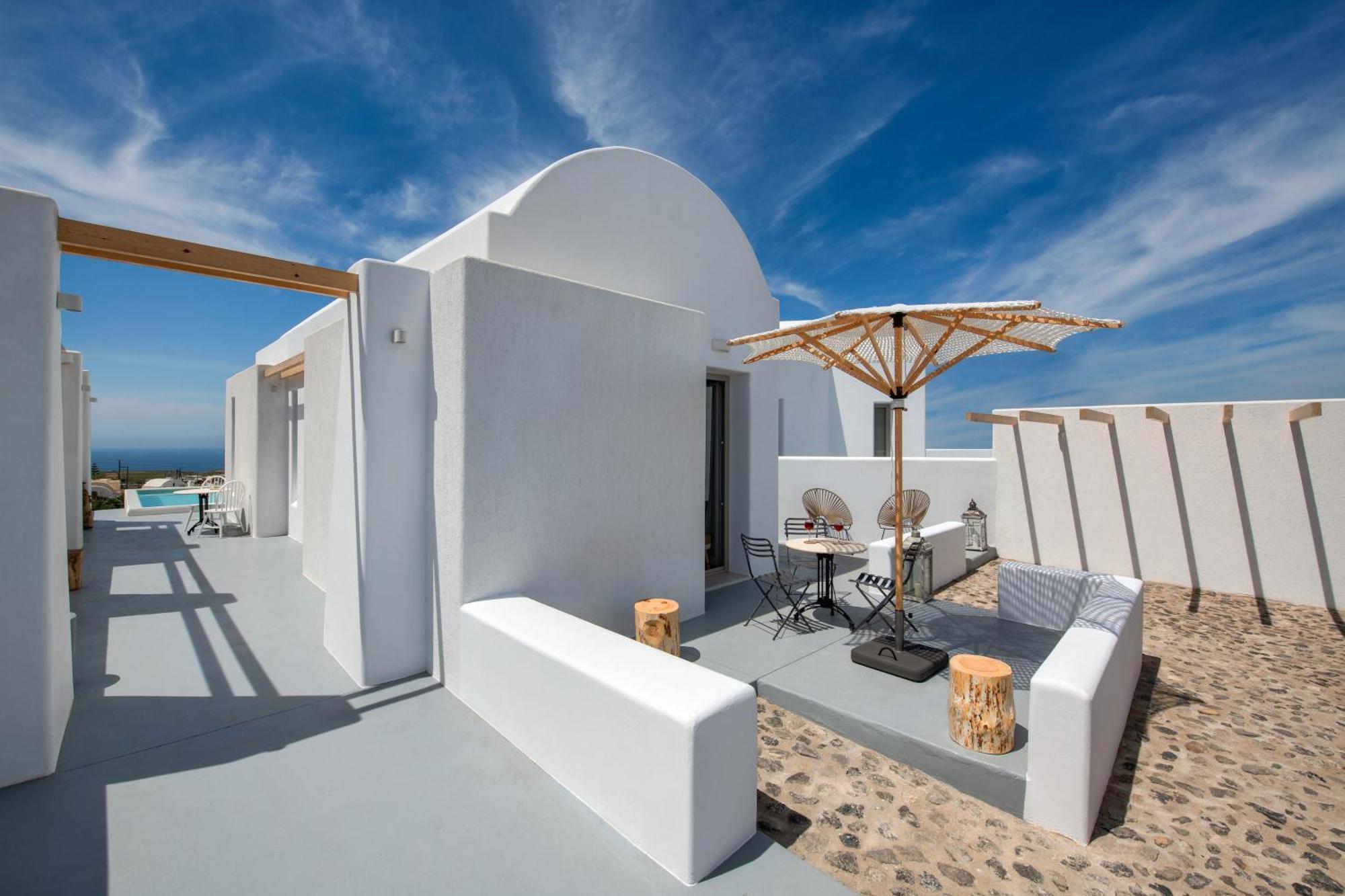 Milestone Villas Megalochori  Luaran gambar
