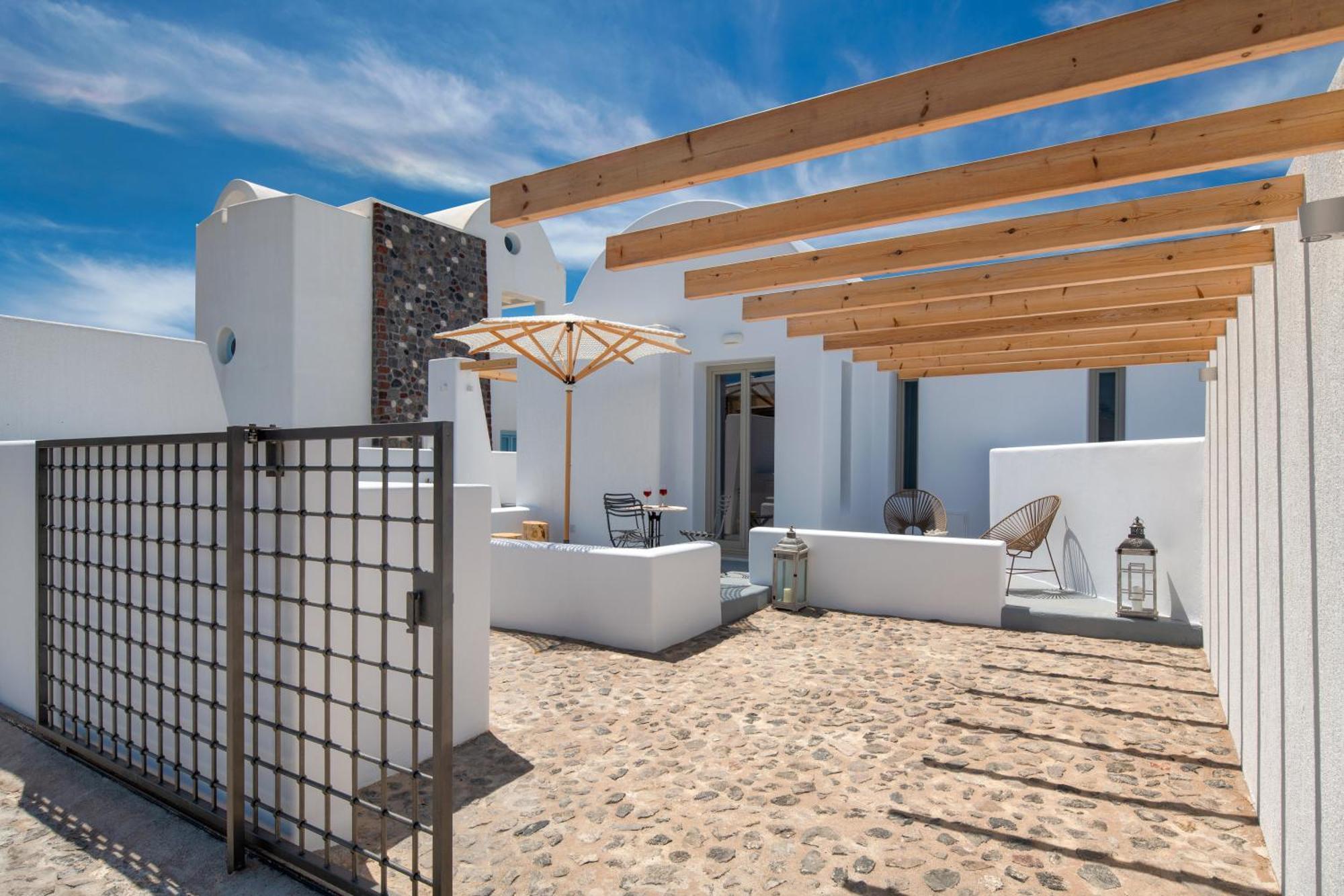 Milestone Villas Megalochori  Luaran gambar