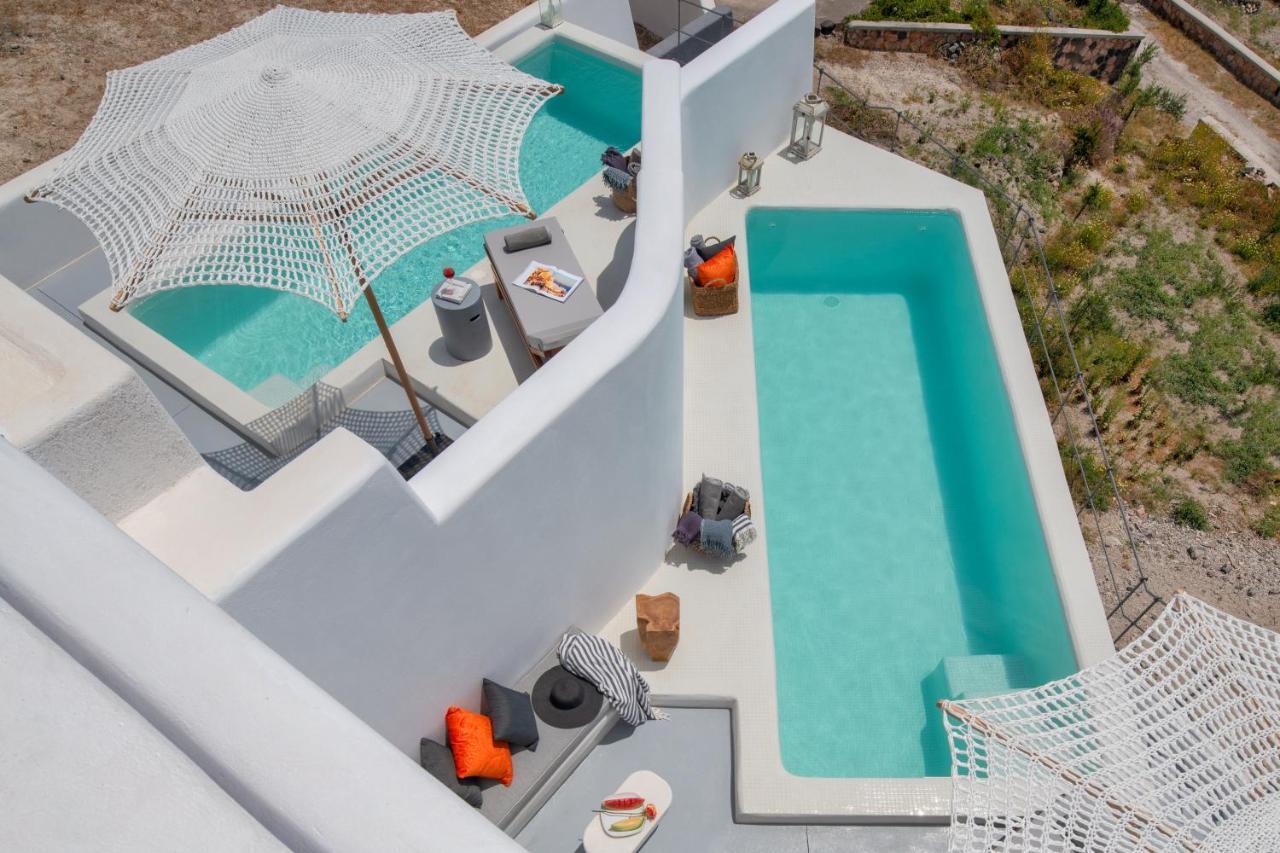 Milestone Villas Megalochori  Luaran gambar